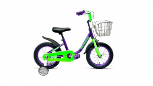 16 FORWARD BARRIO 16 (1 ск.) 2020-2021, фиолетовый велосипед