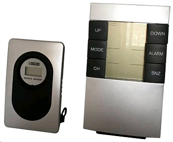 Цифровые метеостанции Buro H146G серебристый/черный — фото, цена, купить