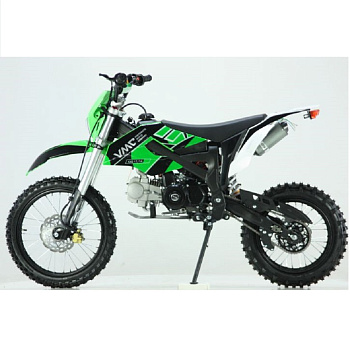 Питбайки KXD 17"/14" КОМПЛ. 1 (125сс, кик-/эл.стартер, фара/стоп сигн.) арт.22580 BLACK — фото, цена, купить