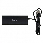 Buro BU-HUB4-0.5-U3.0 4порт. черный Контроллер