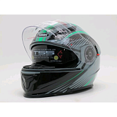 Мотошлемы YAMAPA YM-927 Grey-green размер S — фото, цена, купить