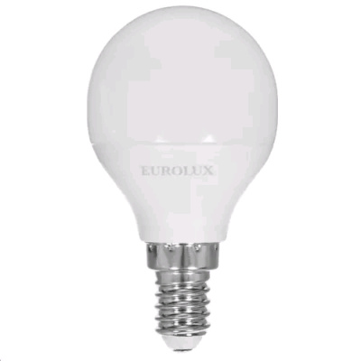 Лампочки Лампа светодиодная LL-E-G45-7W-230-4K-E14 (шар, 7Вт, нейтр., Е14) Eurolux  от магазина Zakaz43