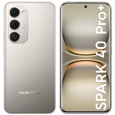 Смартфоны Tecno Spark 40 Pro+ 8/256Gb Aurora White KM7 256+8 AURORA WHITE от магазина Zakaz43