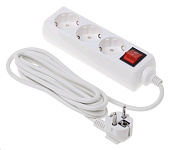 Сетевые фильтры Buro BU-PS3G-W (3 розетки) белый (пакет ПЭ) — фото, цена, купить