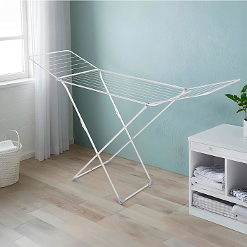 Сушилка для белья Сушилка для белья NIKA 18 м СБ1/Б белая напольная — фото, цена, купить