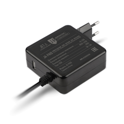 Адаптер для ноутбука Jet.A JA-PA19 Универсальный блок питания для ноутбуков 90Вт от сети 220В (автомат, порт USB) JA-PA19 от магазина Zakaz43