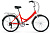 24 FORWARD VALENCIA 24 2.0 (24" 6 ск. рост. 16") 2022, красный/белый, RBK22FW24077 велосипед
