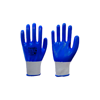 Перчатки Перчатки БМС из полиэстера с нитриловым покрытием манжет №88 TECHNO LUX — фото, цена, купить