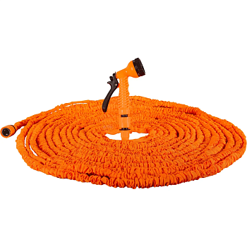 Шланги поливочные Набор для полива с растягивающимся шлангом 50м Вихрь — фото, цена, купить