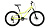 24 ALTAIR MTB HT 24 2.0 D (24" 6 ск. рост. 12") 2022, ярко-зеленый/черный, RBK22AL24096 Велосипед велосипед