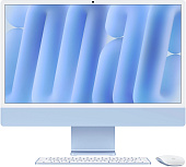 Моноблоки Apple iMac A3137 24" 4.5K M4 10 core (4) 16Gb SSD512Gb 10 core GPU macOS WiFi BT 143W кл (MWV33ZP/A) — фото, цена, купить