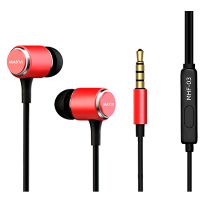 Наушники Maxvi MHF-03 red 2957 от магазина Zakaz43