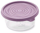 Контейнер пл. 0,5л круглый "Сальваре"колор С222КОЛ