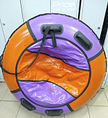 1,2 Санки-ватрушка трехбортная КОМФОРТ с пласт.усил. ручками 1,2м (УЦЕНКА)