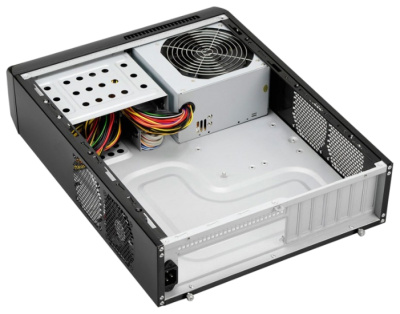Корпус Formula R-120D ЧЕРНЫЙ/СЕРЕБРИСТЫЙ 350W ATX 4X80MM 2XUSB2.0 AUDIO BOTT PSU R-120D от магазина Zakaz43