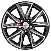 Khomen Wheels KHW1706 (CX-5) 7x17/5x114,3 ET50  DIA67,1 Black-FP WHS498737 автомобильный диск