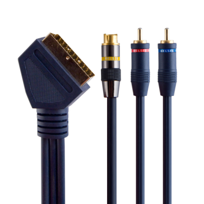 Видеокабели и переходники Аудиокабель (SCART - 2 RCA + S-VHS) 2м Belsis BW3005-2 BW3005-2 от магазина Zakaz43