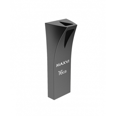 Флэш память USB 16GB Maxvi MK2 dark grey (FD16GBUSB20C10MK2) 4823 от магазина Zakaz43