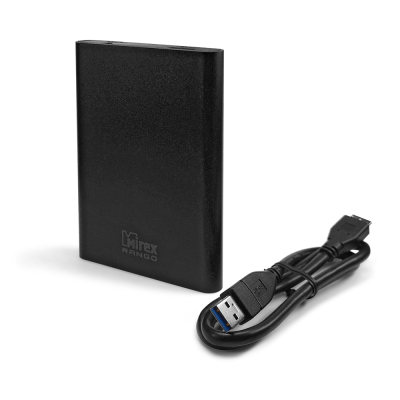 Внешние жёсткие диски Mirex RANGO DARK 500GB 2.5'' USB3.0 чёрный (13630-UHDRDA05) 13630-UHDRDA05 от магазина Zakaz43