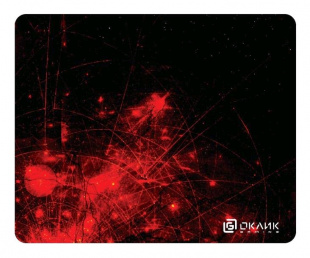 Oklick OK-F0252 рисунок/красные частицы 250x200x3мм Коврик для мыши