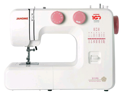 Швейные машины Janome 311PG 311PG белый/розовый от магазина Zakaz43