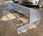 Теплицы Парник двусторонний Солнышко Вятки 3 м (без поликарбоната) — фото, цена, купить