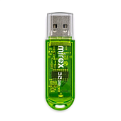 Флэш память USB 32GB Mirex Elf Зеленый (13600-FMUGRE32) — фото, цена, купить