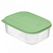 Контейнер пл 0,35л для продуктов прямоуг Verona зеленый