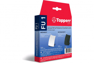 1122 FU 1 Topperr Комплект универсальных фильтров для пылесоса Фильтр HEPA