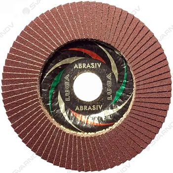 Круги лепестковые Лепестковый круг торцевой "125х22  Р36" (Луга) 3591 — фото, цена, купить