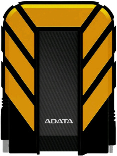A-Data USB 3.0 1Tb AHD710P-1TU31-CYL HD710Pro DashDrive Durable 2.5" черный/желтый Жесткий диск