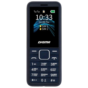 Digma Linx C171 32Mb темно-синий Телефон мобильный