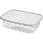 Контейнер пл 0,9л прямоугольный "Романо" колор С851