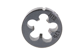 Резьбонарезной инструмент Плашка Квалитет М12х1,75мм П-12-1,75 — фото, цена, купить