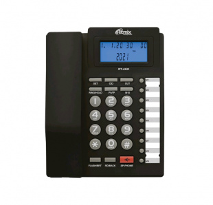Ritmix RT-460 black Телефон проводной