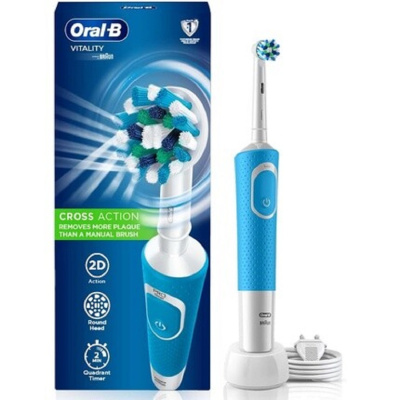 Распрямители для волос Oral-B Vitality D100.413.1 CrossAction Blue   D100.413.1 от магазина Zakaz43
