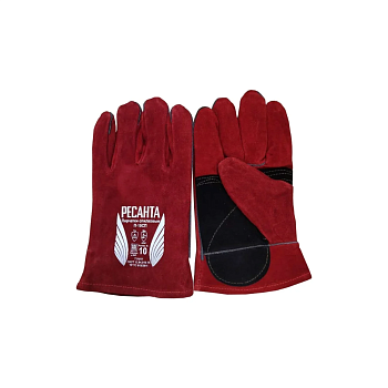 Краги сварочные Перчатки спилковые П-10СП Ресанта — фото, цена, купить