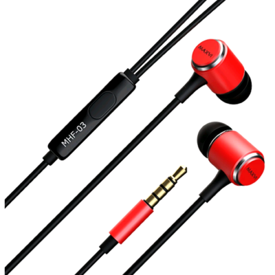 Наушники Maxvi MHF-03 red 2957 от магазина Zakaz43