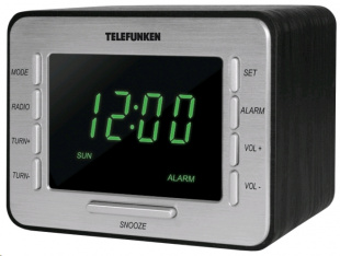 Telefunken TF-1508 черный/серебристый радиоприемник