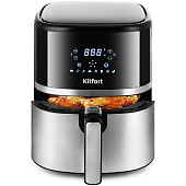 Аэрогрили Kitfort КТ-2221 черный/серебристый — фото, цена, купить