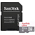 micro SDHC 32Gb Class10 Sandisk SDSQUNR-032G-GN3MA Ultra Light + adapter Флеш карта