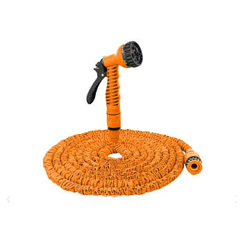 Шланги поливочные Набор для полива с растягивающимся шлангом 15м Вихрь — фото, цена, купить