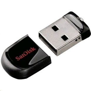 16Gb Sandisk Cruzer Fit SDCZ33-016G-G35 USB2.0 черный Флеш карта