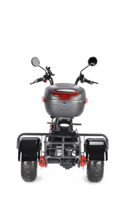 Электротрицикл White Siberia Trike Mini Black 1500W  от магазина Zakaz43