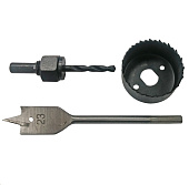 По дереву Набор для установки замков RedVerg с перовым сверлом 23 мм(601021) — фото, цена, купить