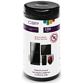 Чистящее средство CBR CS 0031A-100 УНИВЕРСАЛЬНЫЕ С АНТИБАКТЕРИАЛЬНЫМ ЭФФЕКТОМ 100 ШТ — фото, цена, купить