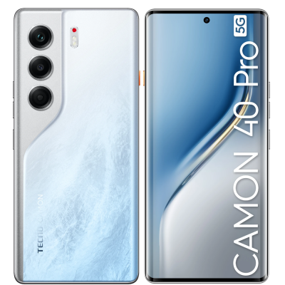Смартфоны Tecno Camon 40 Pro 8/256Gb Glacier White CM6 256+8 GLACIER WHITE от магазина Zakaz43