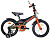 12 BLACK AQUA Sharp 12" 1s (со светящимися колесами, хаки-оранжевый) велосипед