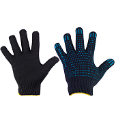 Перчатки Перчатки чёрные без ПВХ 7,5 класс 5-ти нитка вятка — фото, цена, купить