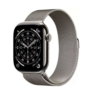 Смарт-часы и браслеты Apple Watch S11 46mm Natural Milanese Loop (M/L) — фото, цена, купить